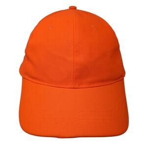 Paramount Outdoors Snapback 5 Panel Cap Orange One Size Adjustable Blank